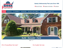 Tablet Screenshot of bossservicesinc.com